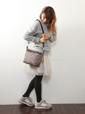 「cache cache（カシュ カシュ）のアイテム」を使った、UNBILLIONさん（レディース・155cm）の秋コーディネート