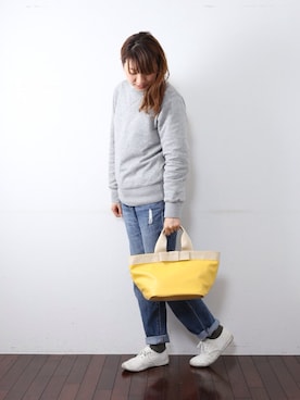 「cache cache（カシュ カシュ）のアイテム」を使った、UNBILLIONさん（レディース・159cm）の秋コーディネート