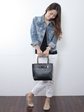 「cache cache（カシュ カシュ）のアイテム」を使った、UNBILLIONさん（レディース・162cm）の秋コーディネート