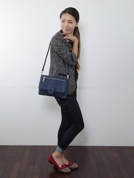 「cache cache（カシュ カシュ）のアイテム」を使った、UNBILLIONさん（レディース・162cm）の秋コーディネート