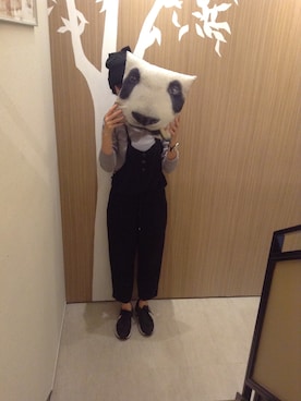 「アイテム（クッション/クッションカバー）」を使った、UNBILLIONさん（レディース・160cm）の秋コーディネート