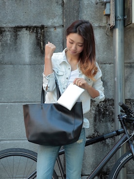 「cache cache（カシュ カシュ）のアイテム」を使った、UNBILLIONさん（レディース・162cm）の冬コーディネート