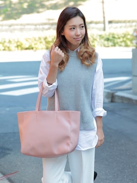 「cache cache（カシュ カシュ）のアイテム」を使った、UNBILLIONさん（レディース・162cm）の冬コーディネート