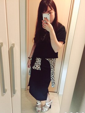 hachicoさん（レディース・152cm）の夏コーディネート