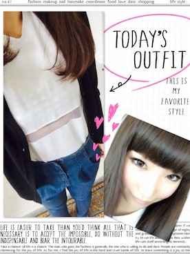 「#白」｜「アイテム（ジャケット/アウター）」を使った、iyori.kさん（レディース・154cm）の春コーディネート