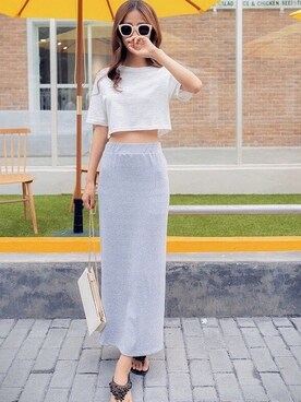 「hair」｜Rozenwongさん（レディース・165cm・10代）の夏コーディネート