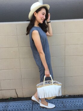 Yuriさん（レディース・165cm）の夏コーディネート