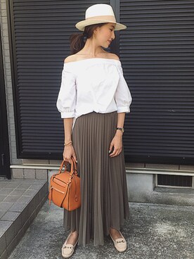 Yuriさん（レディース・165cm）の夏コーディネート