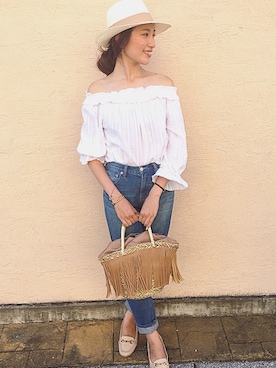 Yuriさん（レディース・165cm）の夏コーディネート