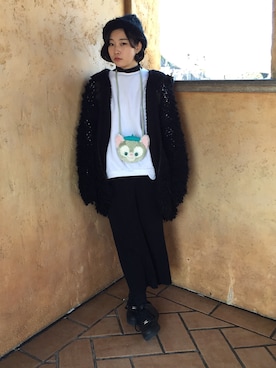 「i（アイ）のアイテム」を使った、asamiさん（メンズ・160cm）の冬コーディネート