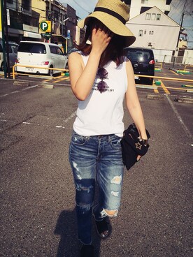 maminnieさん（レディース・170cm）の夏コーディネート