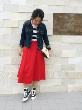 maminnieさん（レディース・170cm）の春コーディネート