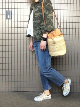 「甘辛mix」｜「アイテム（財布/小物）」を使った、maminnieさん（レディース・170cm）の春コーディネート