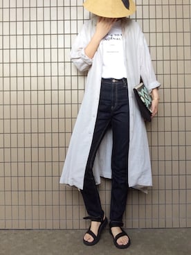 maminnieさん（レディース・170cm）の夏コーディネート