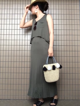 maminnieさん（レディース・170cm）の夏コーディネート