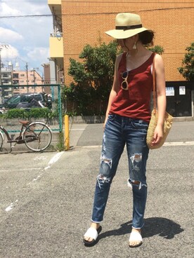 maminnieさん（レディース・170cm）の夏コーディネート