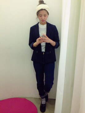 kinさん(レディース・156cm)の秋コーディネート