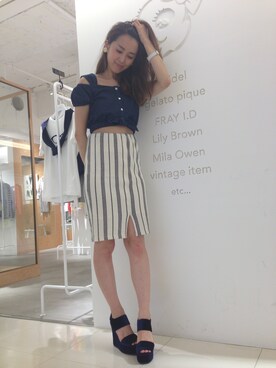 shizuka ishiguroさん（レディース・162cm）の春コーディネート