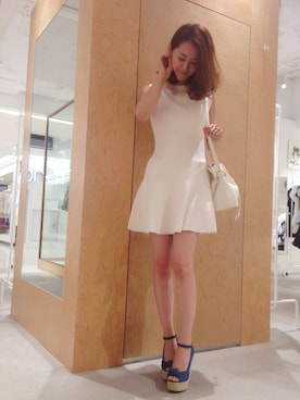 「ミラ オーウェン(Mila Owen)」｜shizuka ishiguroさん（レディース・162cm）の夏コーディネート