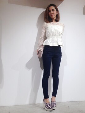 shizuka ishiguroさん（レディース・162cm）の秋コーディネート