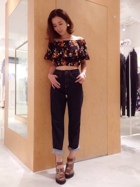 「snidel」｜shizuka ishiguroさん（レディース・162cm）の夏コーディネート