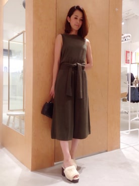 「snidel」｜「アイテム（バッグ）」を使った、shizuka ishiguroさん（レディース・162cm）の秋コーディネート