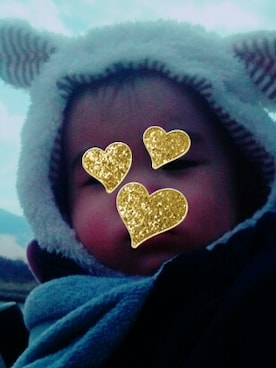 onikuさん（キッズ・80cm）の春コーディネート