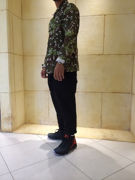 「nonnative（ノンネイティブ）のアイテム（ミリタリージャケット）」を使った、H.Satoさん（メンズ・167cm）の秋コーディネート