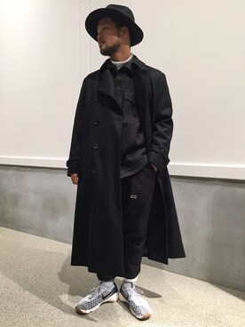 「EN ROUTE（アンルート）のアイテム（その他アウター）」を使った、H.Satoさん（メンズ・167cm）の冬コーディネート