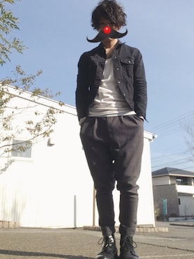 「TOGA（トーガ）のアイテム（トップス）」を使った、kazuさん（メンズ・173cm）の冬コーディネート