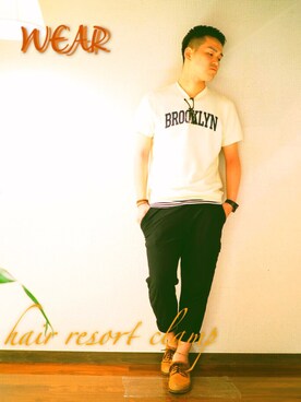 hairresortclampさん（メンズ・175cm）の夏コーディネート