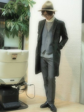 hairresortclampさん（メンズ・172cm）の冬コーディネート