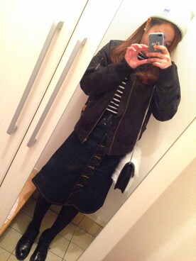 mayaponさん（レディース・157cm）の冬コーディネート