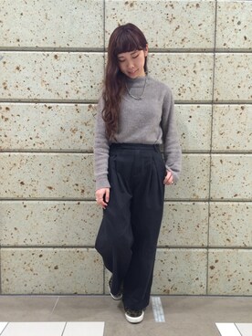 Mariさん（レディース・156cm）の冬コーディネート