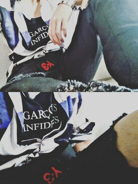 「GIVENCHY」｜「アイテム（その他）」を使った、yusukeさん（メンズ・169cm）の秋コーディネート