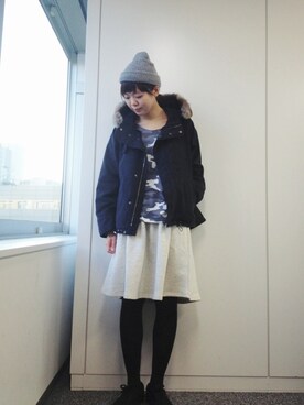おかださん（レディース・164cm）の冬コーディネート