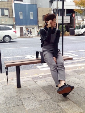 おかださん（レディース・164cm）の冬コーディネート