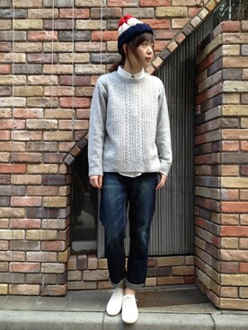 おかださん（レディース・164cm）の冬コーディネート