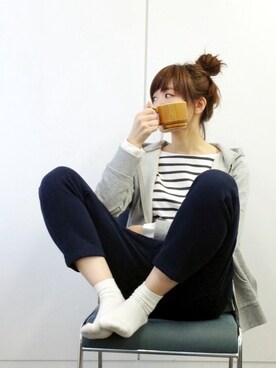 おかださん（レディース・164cm）の冬コーディネート