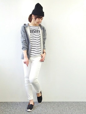 おかださん（レディース・164cm）の春コーディネート