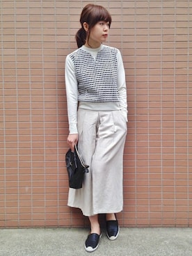 おかださん（レディース・164cm）の春コーディネート