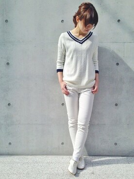 おかださん（レディース・164cm）の春コーディネート