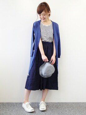 おかださん（レディース・164cm）の春コーディネート