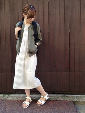 おかださん（レディース・164cm）の春コーディネート