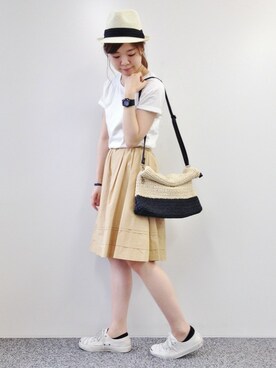 おかださん（レディース・164cm）の春コーディネート