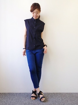 おかださん（レディース・164cm）の春コーディネート