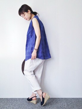 おかださん（レディース・164cm）の夏コーディネート