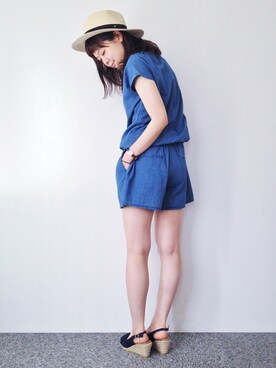 おかださん(レディース・164cm)の夏コーディネート