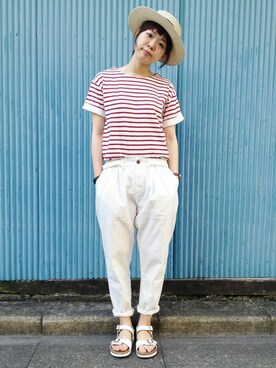 おかださん(レディース・164cm)の夏コーディネート