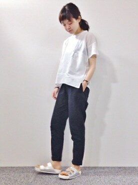 おかださん（レディース・164cm）の夏コーディネート